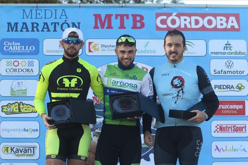 Los podios de la quinta Media Maratón MTB CÓRDOBA