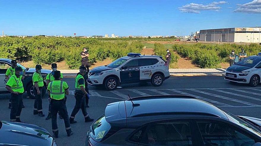 Dos arrestados en Alcàsser por un asalto para robar droga en Simat de la Valldigna