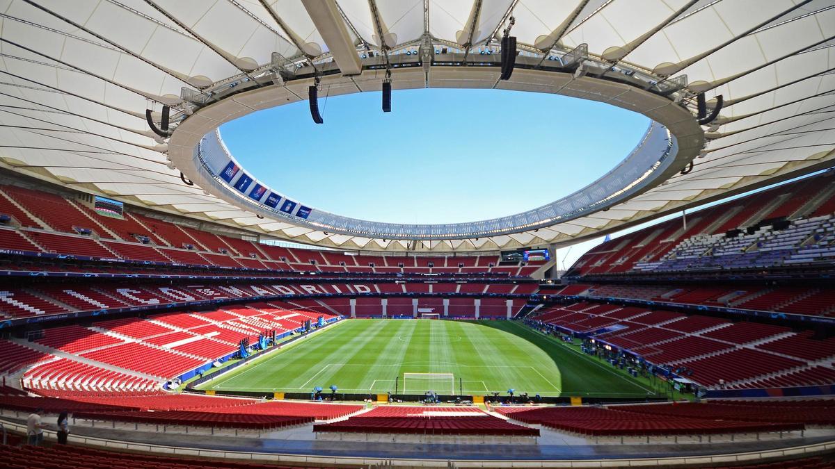 Estadio Metropolitano de Madrid.