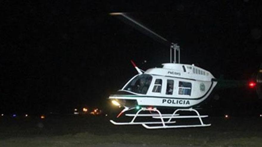 Una de las unidades aéreas que operan en la comarca de la Axarquía desde el pasado año.