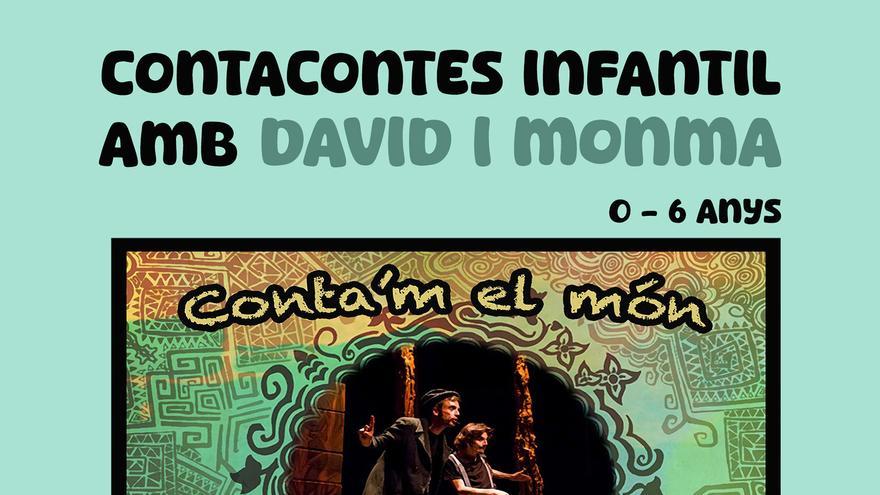 Contacontes infantil amb David i Monma