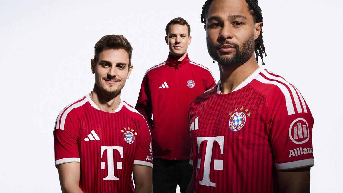 Así es la nueva camiseta del Bayern