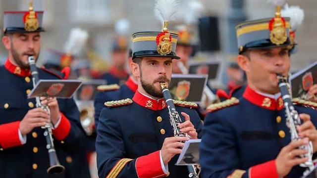 La música militar será hoy la protagonista.