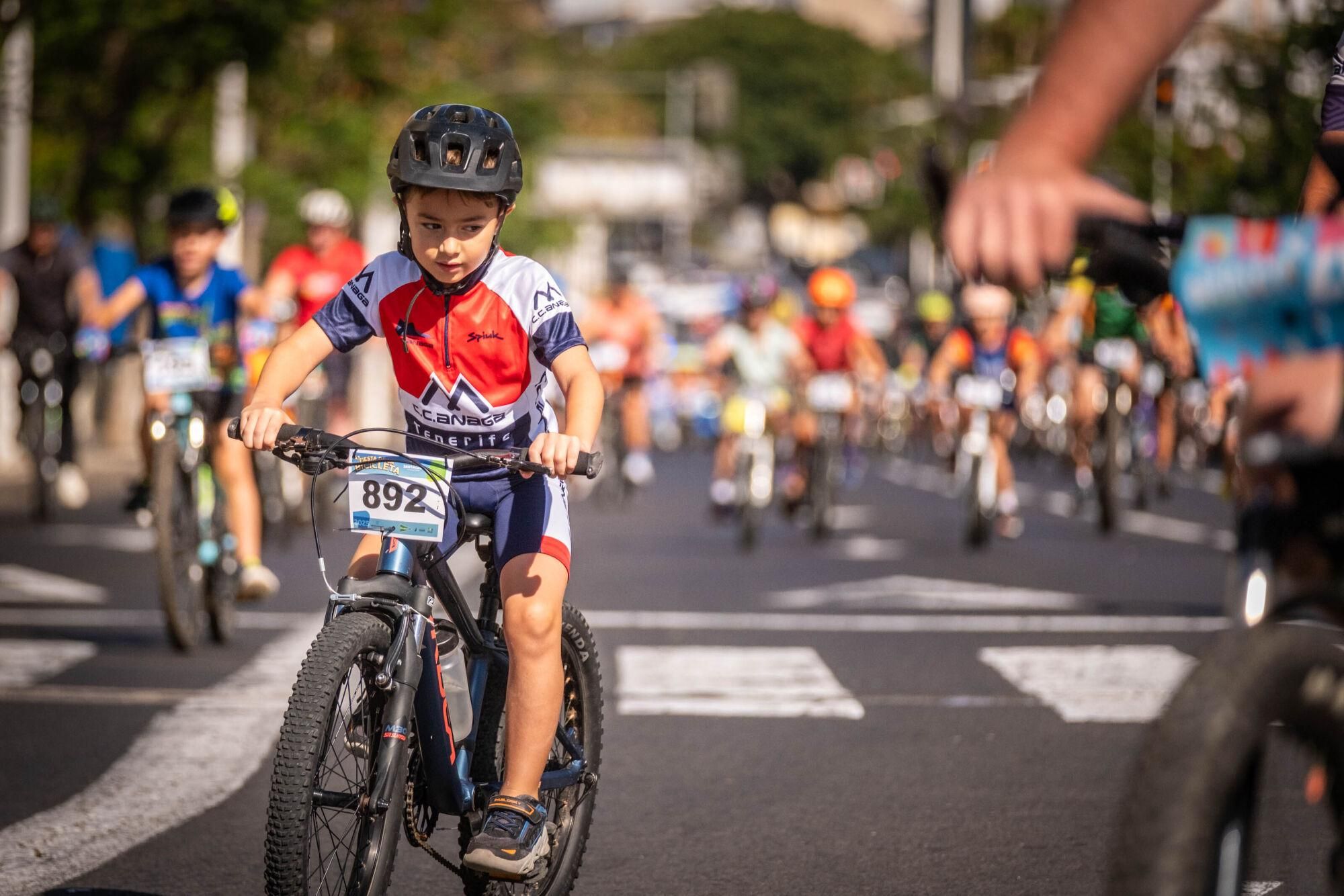 Fiesta de la bicicleta en Santa Cruz de Tenerife