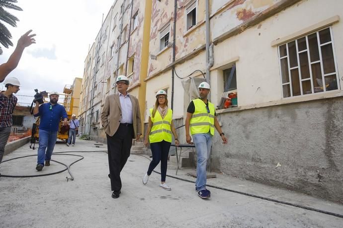 Avanza la rehabilitación de más de 700 casas en Escaleritas