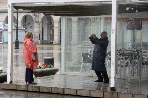 Lluvia en A Coruña