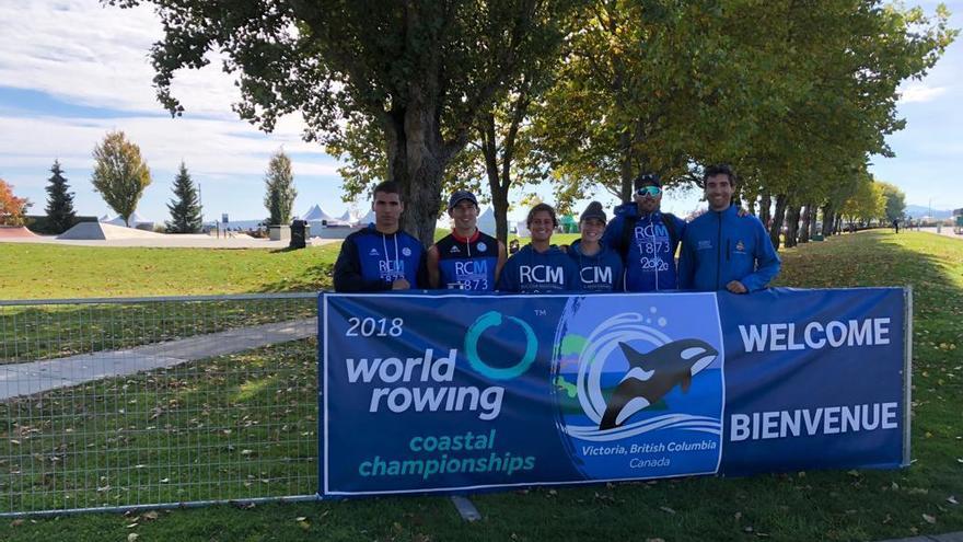 El RCM representa a Málaga en el Campeonato del Mundo de Remo de Mar