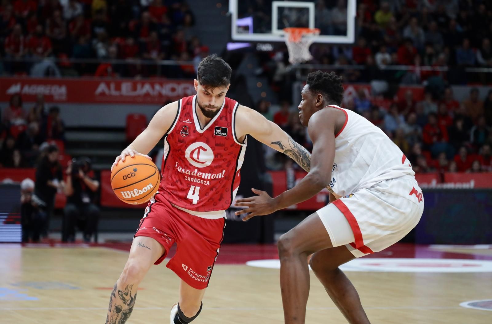 Así ha sido el partido entre el Casademont Zaragoza y el Baxi manresa