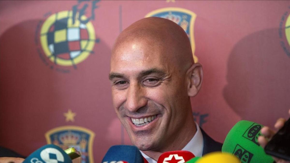 Luis Rubiales presidente de la RFEF