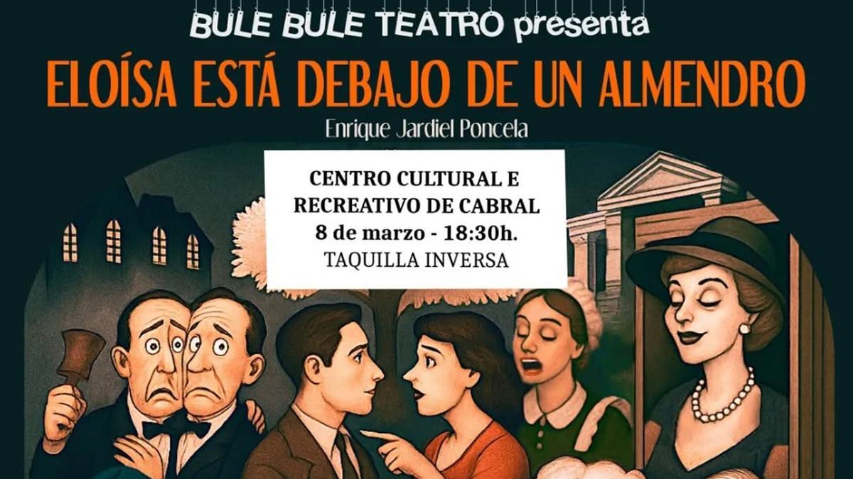 Cartel de la obra de Poncela