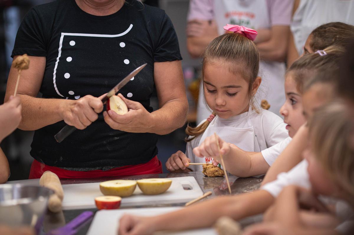 Taller de alimentación saludable de Sanidad