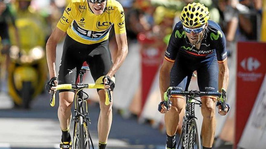 Froome i Valverde, dos dels grans triomfadors a l&#039;Alpe D&#039;Huez