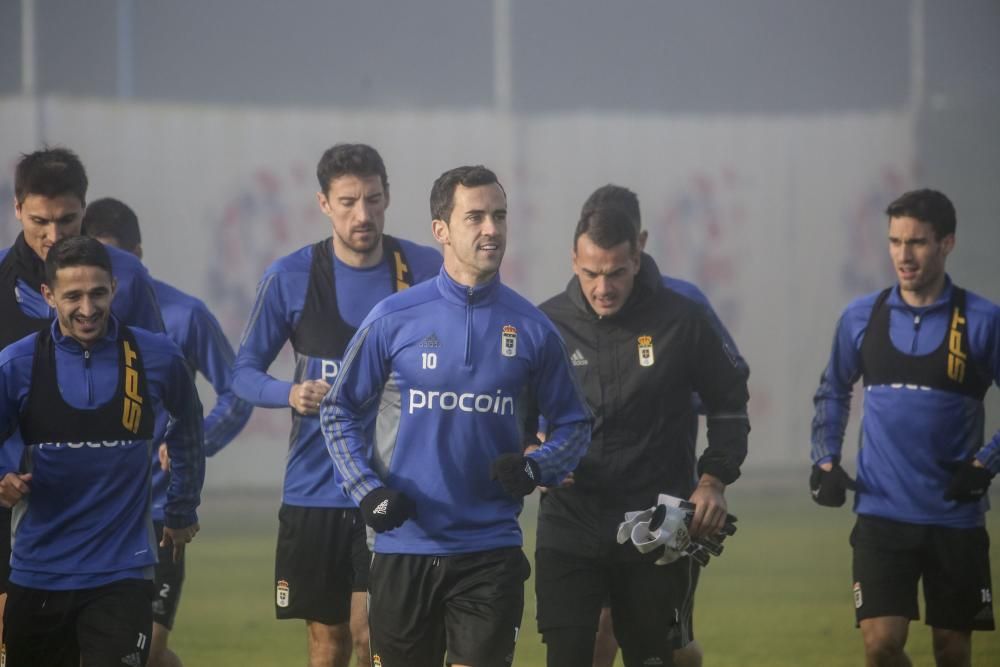 Entrenamiento del Real Oviedo