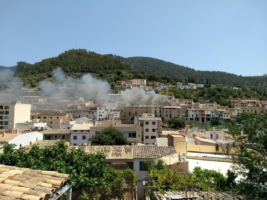 Arde la vivienda de una mujer que iba a ser desahuciada en Palma