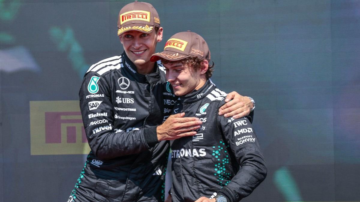 George Russell y Kimi Antonelli continuarán en Mercedes