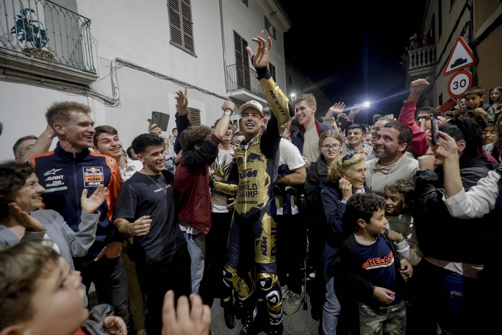 Sencelles recibe al campeón del mundo en Moto2 Augusto Fernández