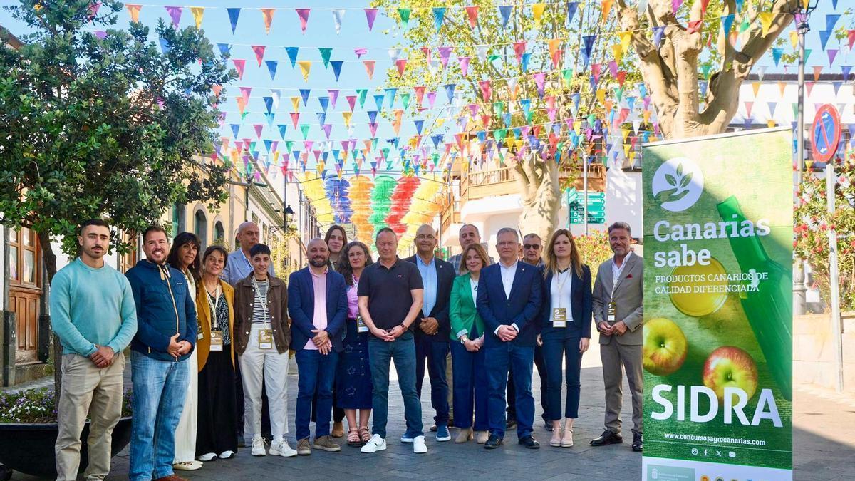 Acto de apertura del Concurso Oficial de Sidras Agrocanarias
