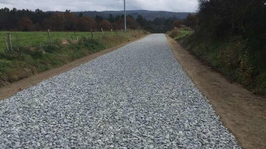 El Seaga se encarga de las obras que están en ejecución en esta zona de concentración parcelaria.