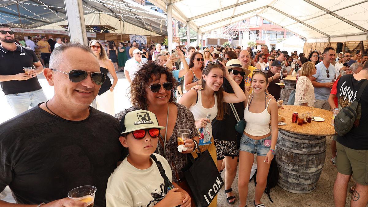 La sesión vermú de la Festa do Mar, en Combarro.