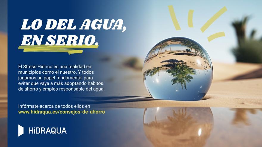 “Lo del agua, en serio”, la campaña estival de Hidraqua que promueve el uso responsable del agua