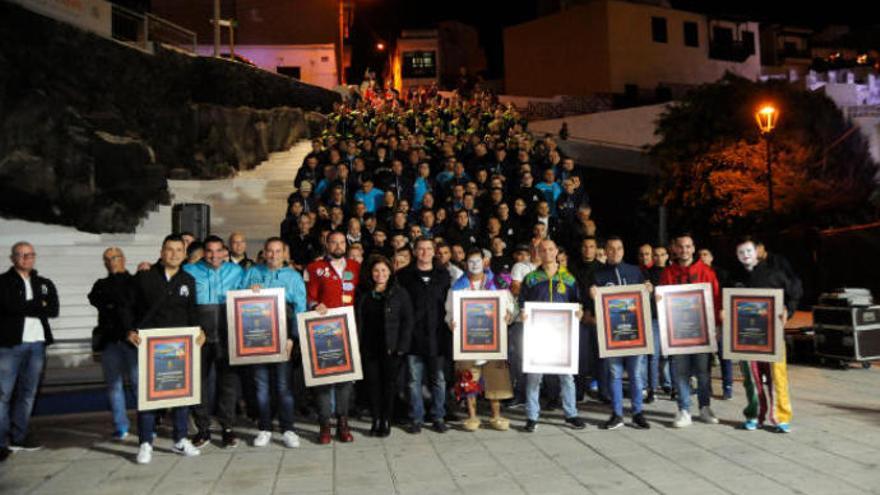 Representantes de murgas en Candelaria.