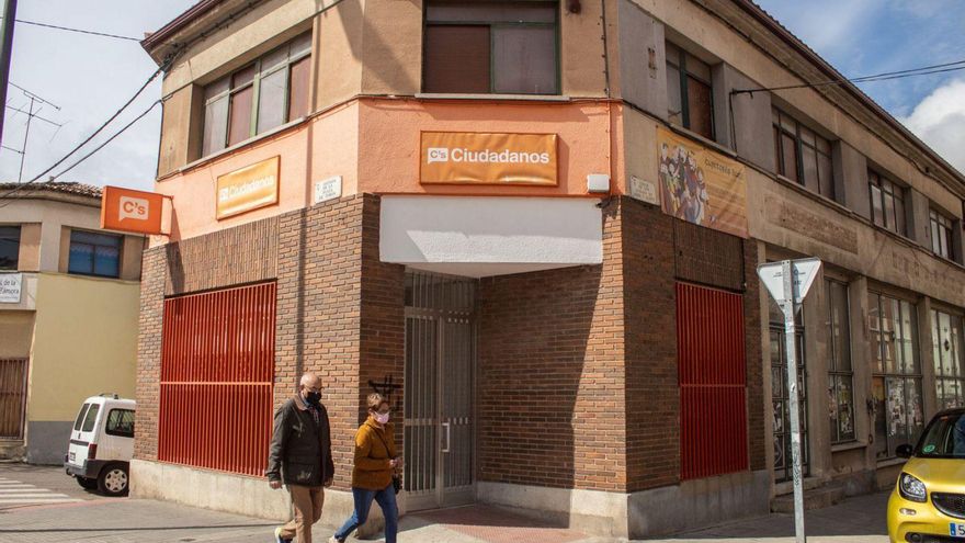 Sede municipal de Ciudadanos, única referencia física del partido en la provincia.