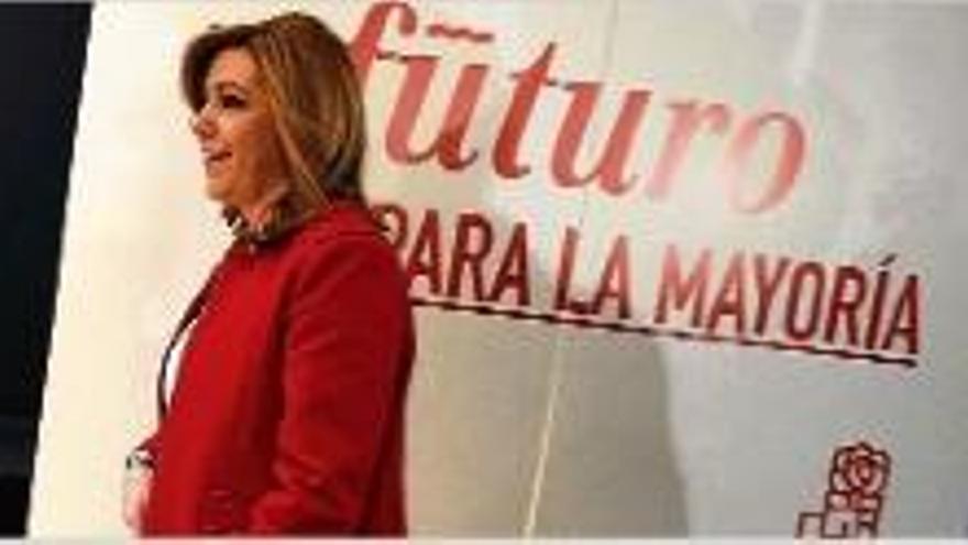 Susana Díaz, una de les partidàries de fer el congrés al maig.