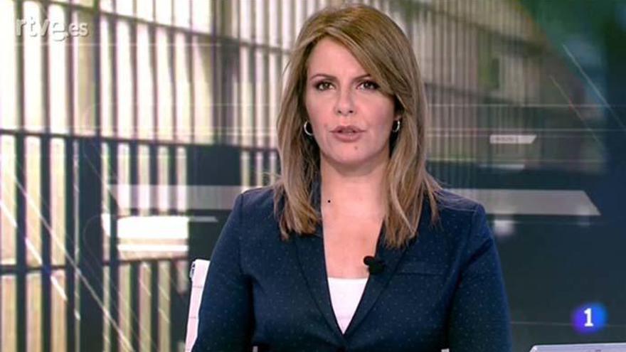 Pilar García Muñiz, presentadora de informativos.