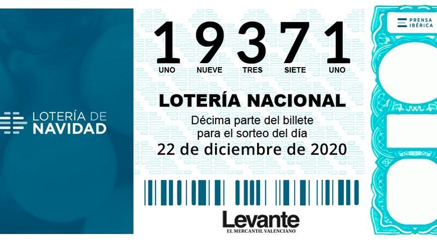 El 19371, un quinto premio que no ha tocado en la Comunitat Valenciana pero ha estado bastante repartido en buena parte del territorio nacional.