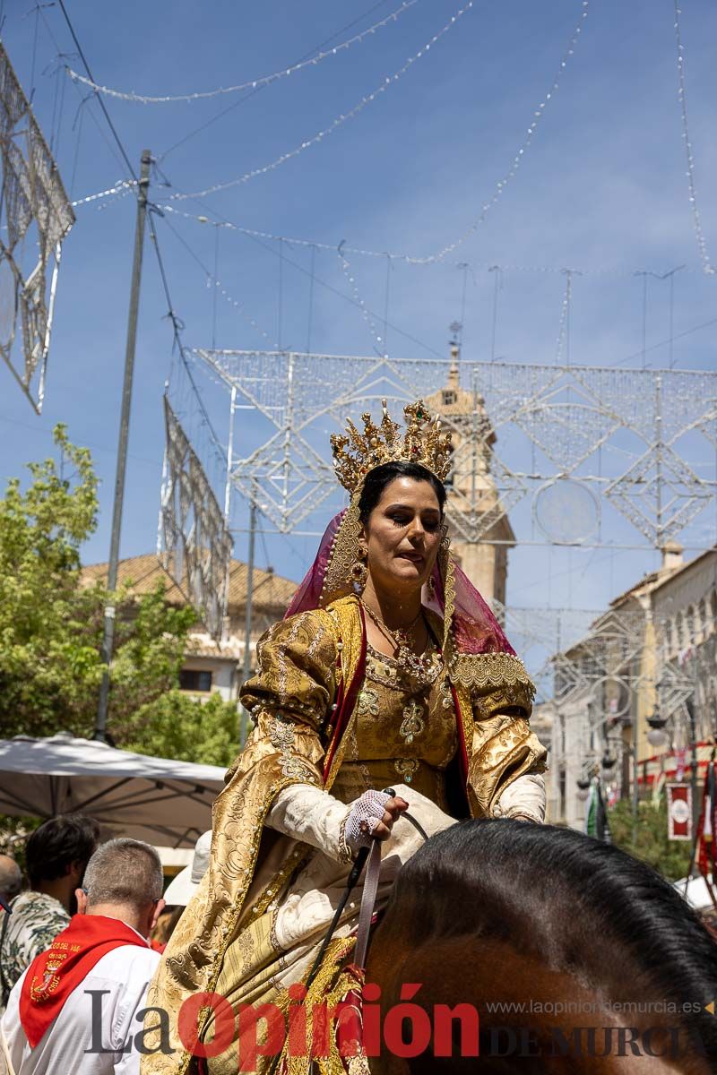 Moros y Cristianos en la mañana del dos de mayo en Caravaca