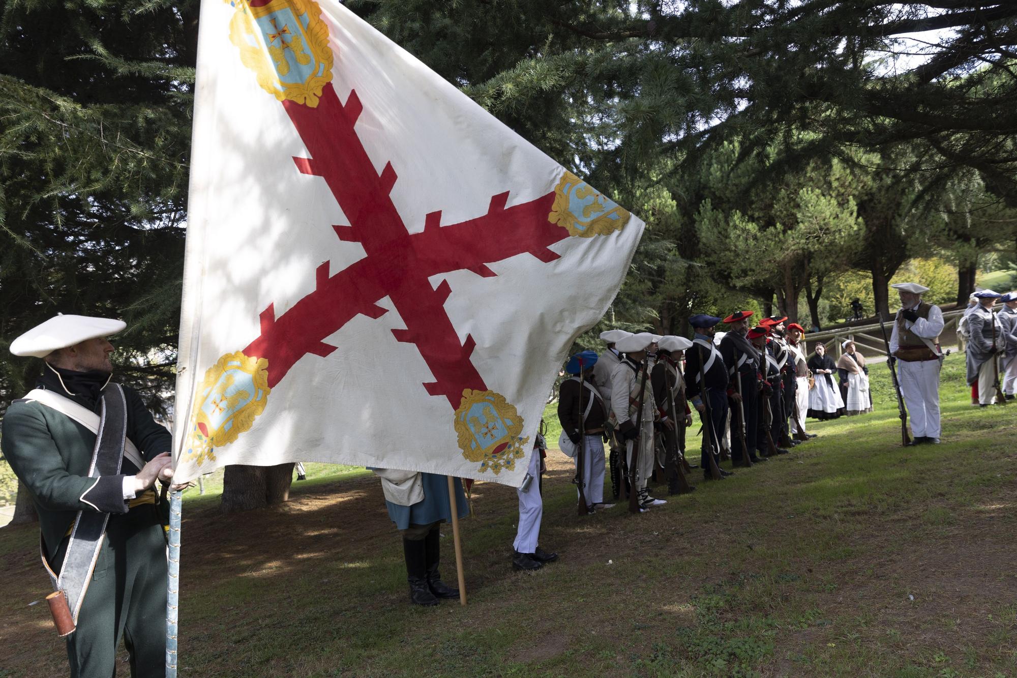 EN IMÁGENES: Así fue la recreación de la batalla del Desarme, en Oviedo