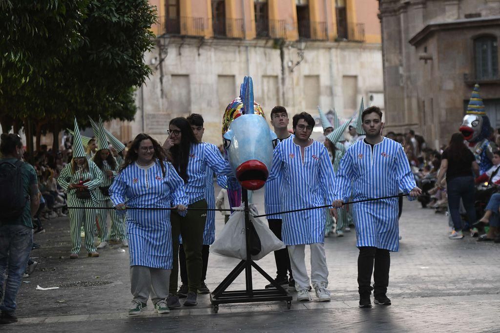 Las mejores imágenes del desfile de la llegada de la Sardina a Murcia