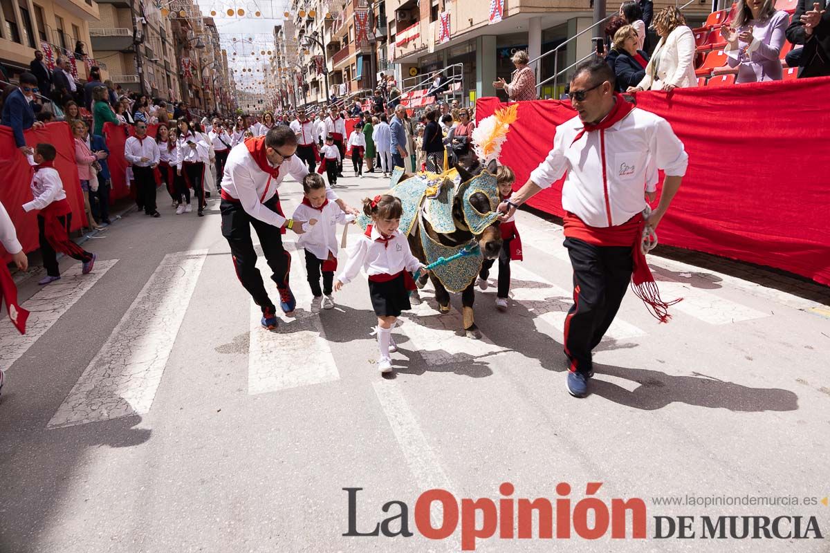 Desfile infantil en las Fiestas de Caravaca (Bando Caballos del Vino)