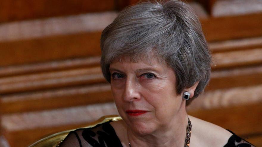 La primera ministra británica, Theresa May.