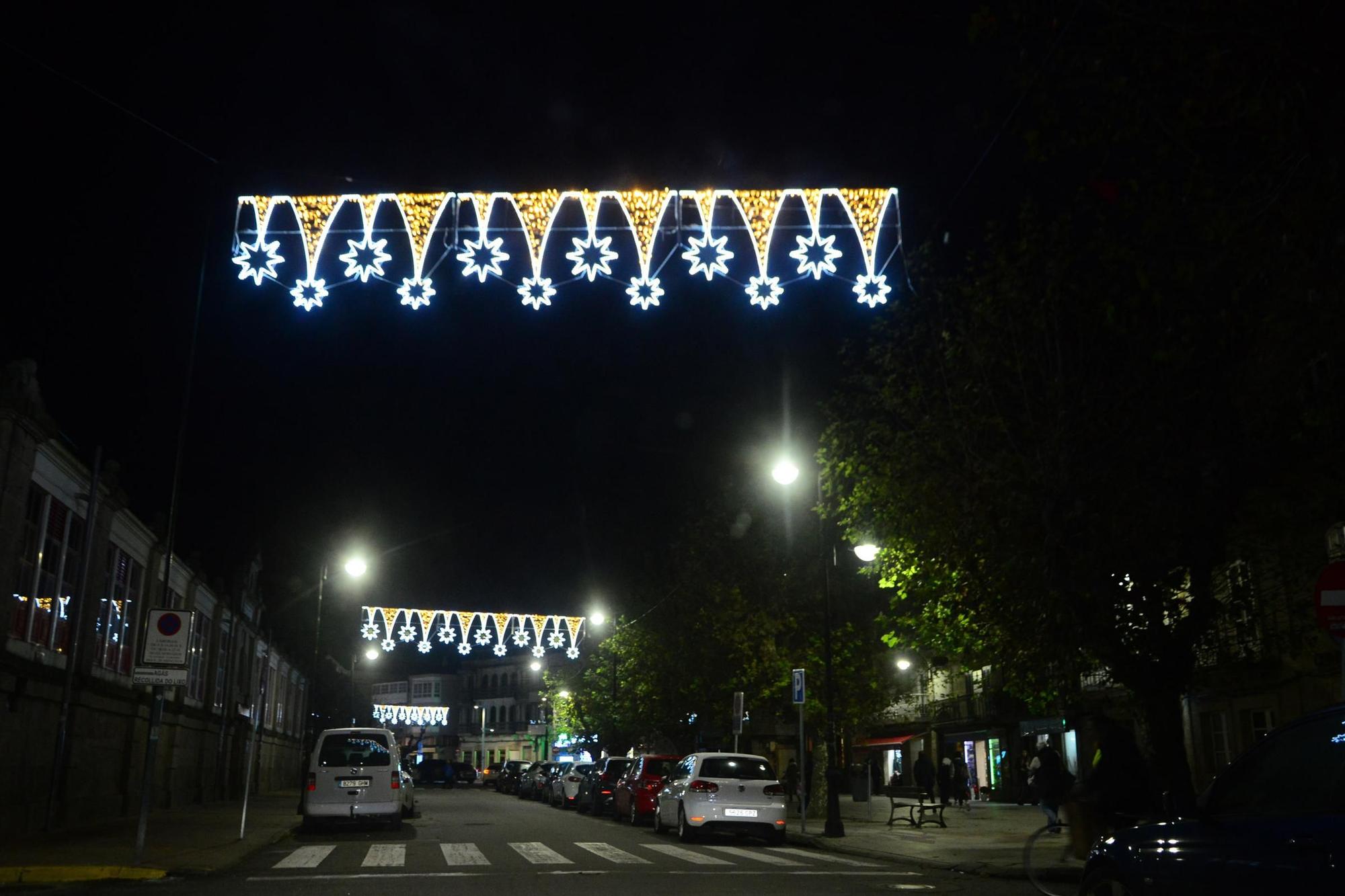 Cangas ya respira Navidad