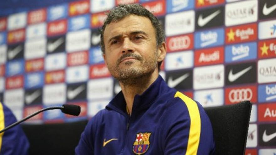 Luis Enrique: “Si no hay polémica en torno al fútbol, esto no sería nada”