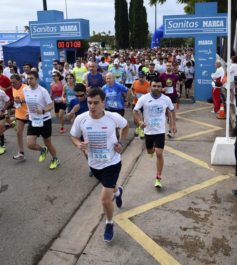 Carrera "Sanitas Marca Running Series" en Zaragoza