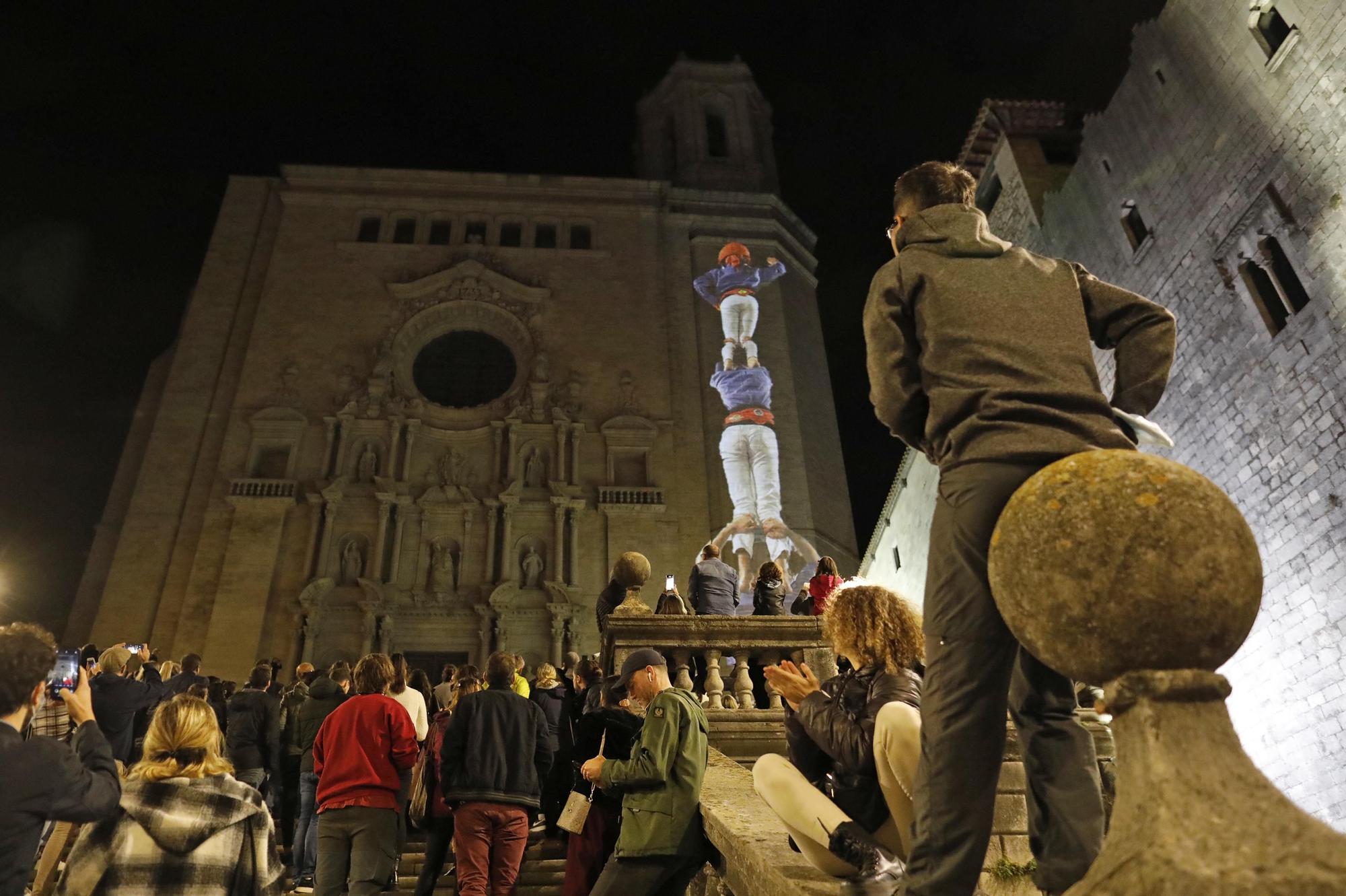 Actuació dels Marrecs de Salt a la catedral per les Fires de Girona