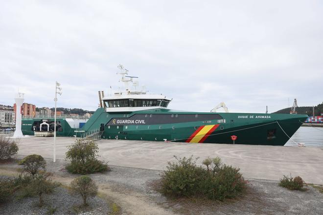 En imágenes: Así son las entrañas del "Conde de Ahumada", el buque más moderno de la Guardia Civil