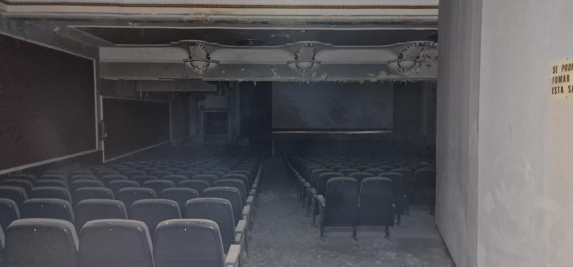 El estado actual del antiguo Cine Rex, en imágenes