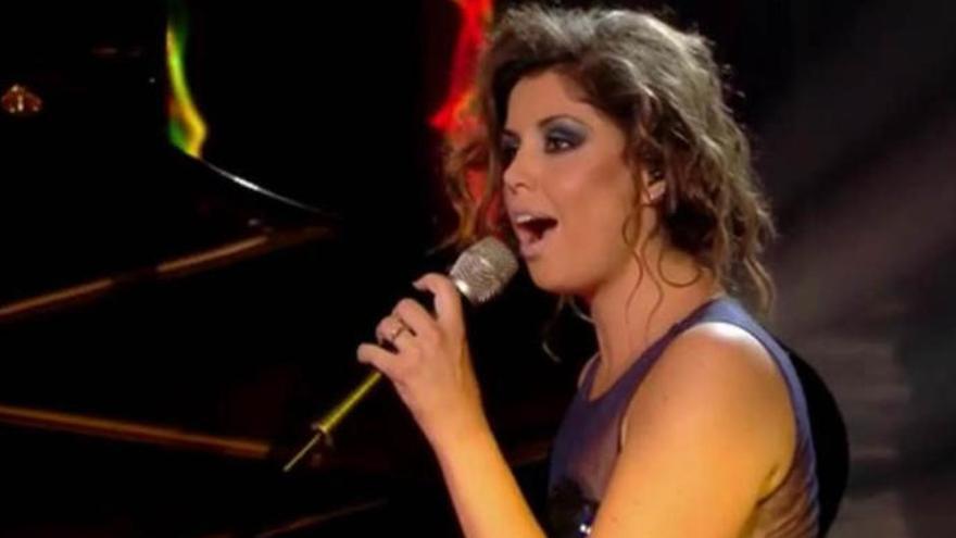 La cantante grancanaria Cristina Ramos, en la nueva edición de &#039;Tu Cara Me Suena&#039;