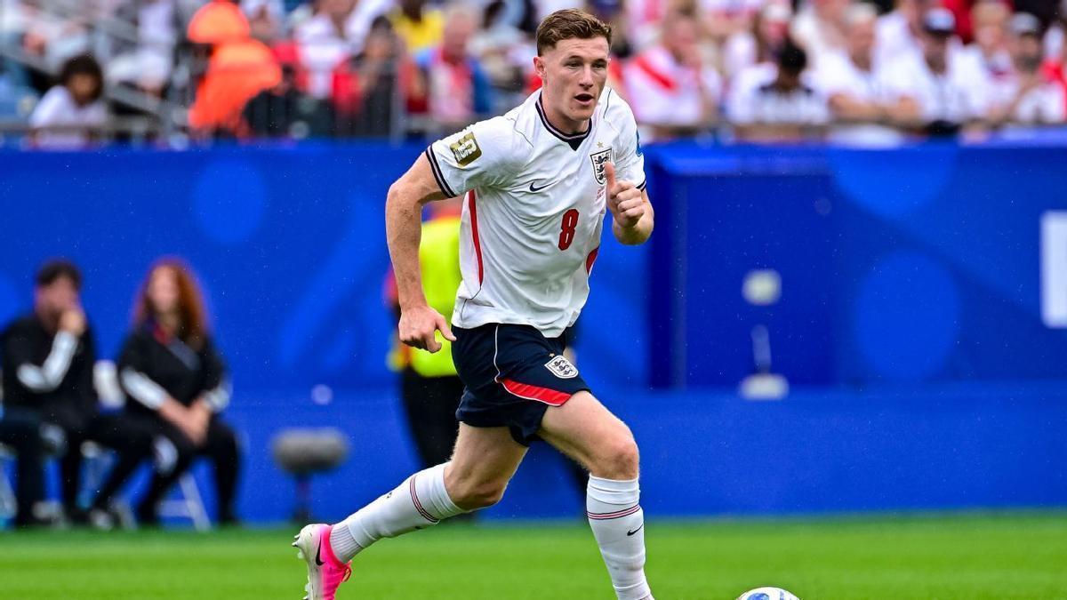 Elliot Anderson con Inglaterra