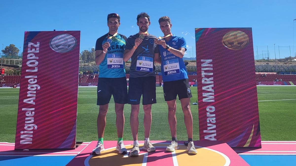 Álvaro Martín conquista con autoridad su séptimo título nacional de 10 km marcha