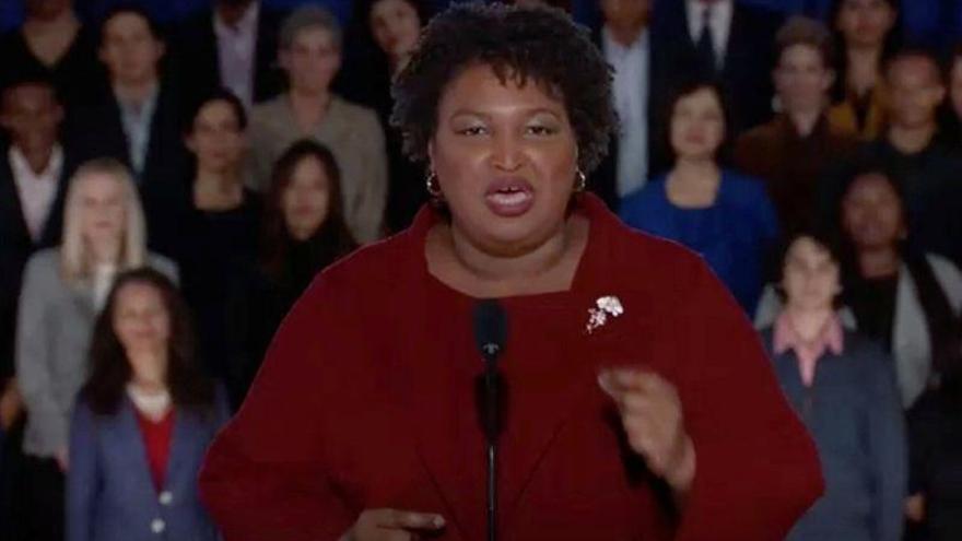 Stacey Abrams da la respuesta demócrata: &quot;Necesitamos que Trump diga la verdad&quot;