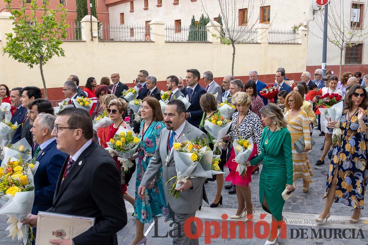 Misa del día 1 de mayo en honor a la Vera Cruz de caravaca