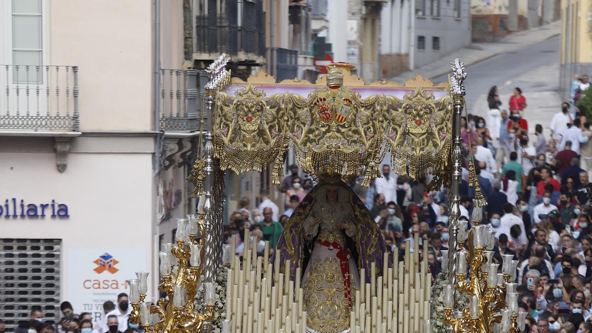 Fotos de las procesiones de la Magna de Málaga