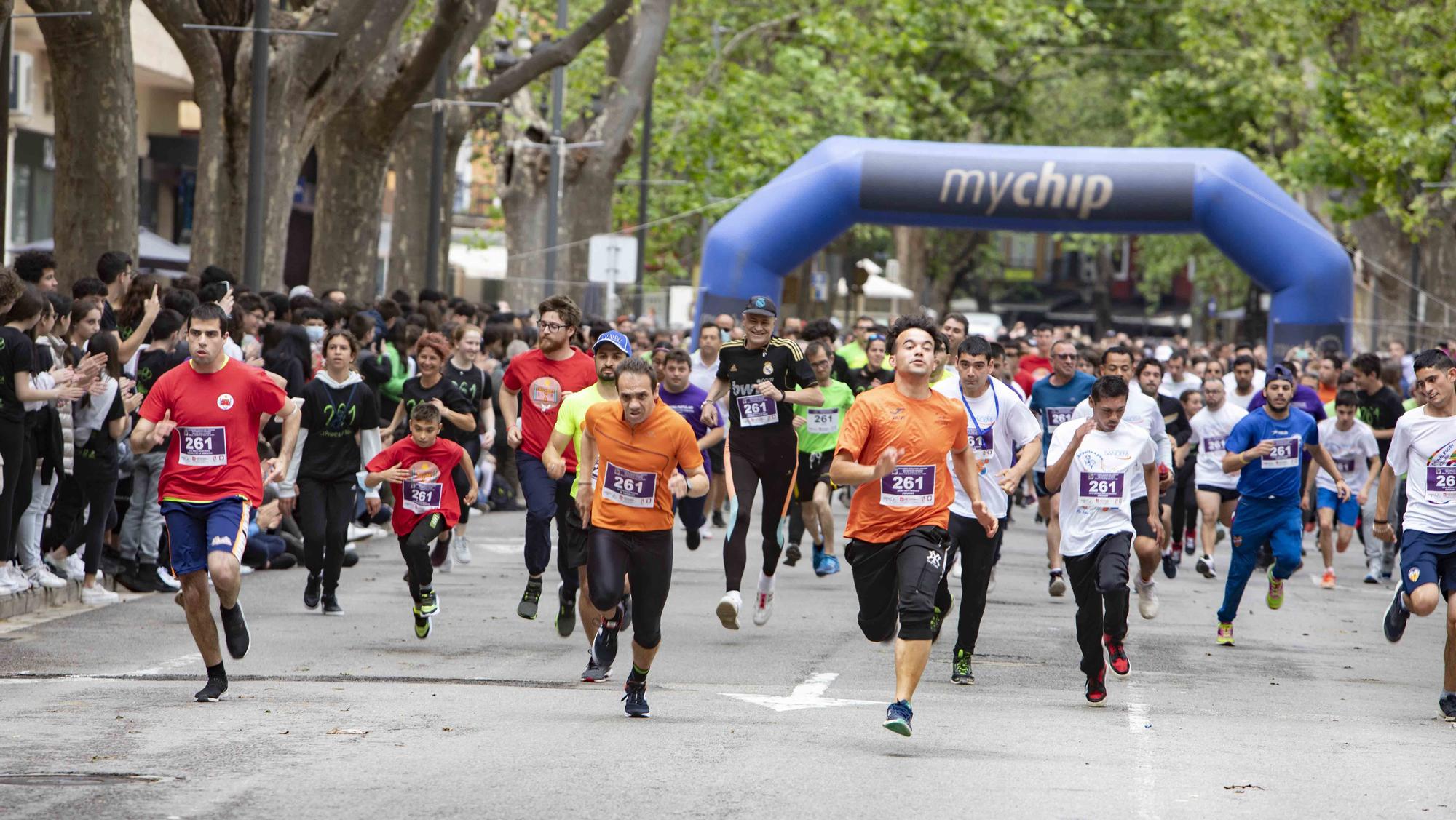 Carrera de Xàtiva para personas con diversidad funcional