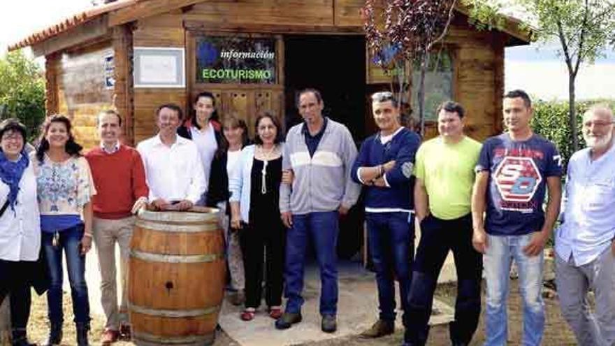 Punto de Villadepera de Información de Ecoturismo.