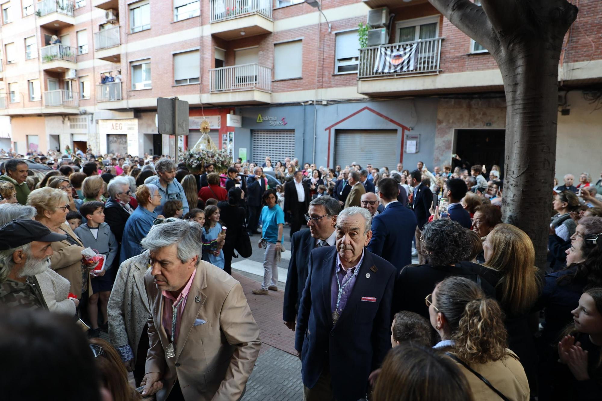 Traslado de la Virgen del Lledo a la parroquia Santa Joaquina de Vedruna de Castelló