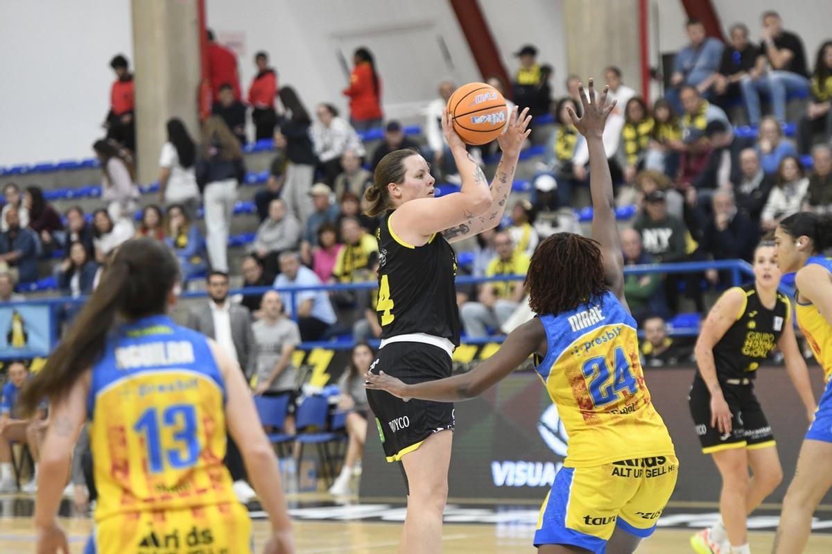 Billie Massey, en el partido Hozono Jairis-Cadí La Seu